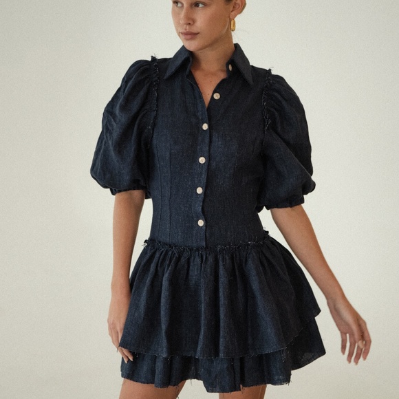 The Femm S/S Balloon Sleeve Dress - Picture 1 of 1